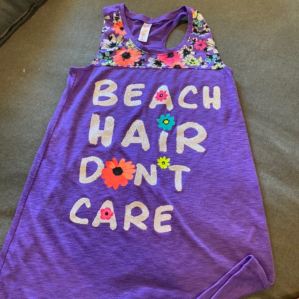 Justice Size 6/7 Bathing suit Cover-Up